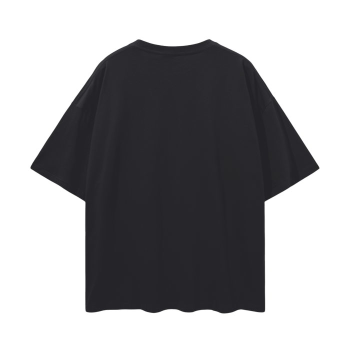 'STRENGTH IN MOTION' OVERSIZED TEE IN BLACK