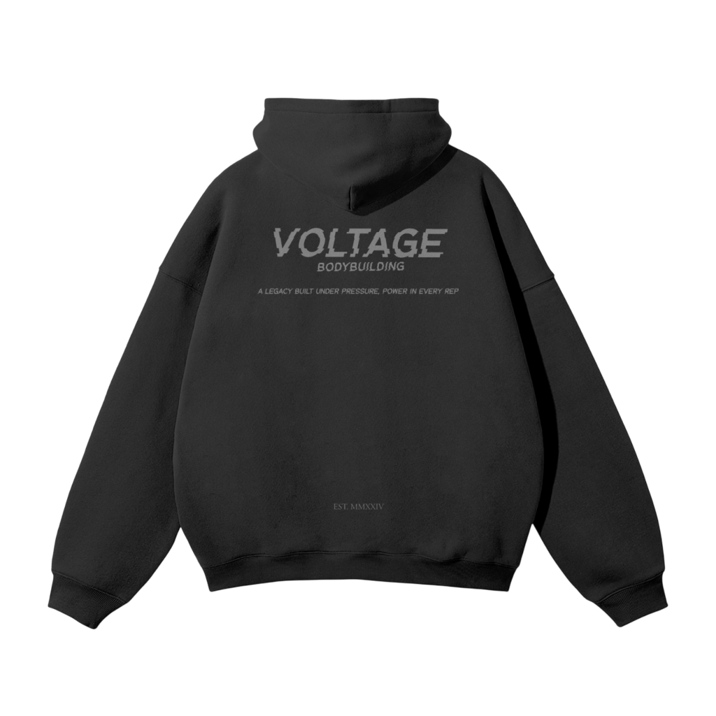'LEGACY BUILT UNDER PRESSURE' HOODIE IN BLACK